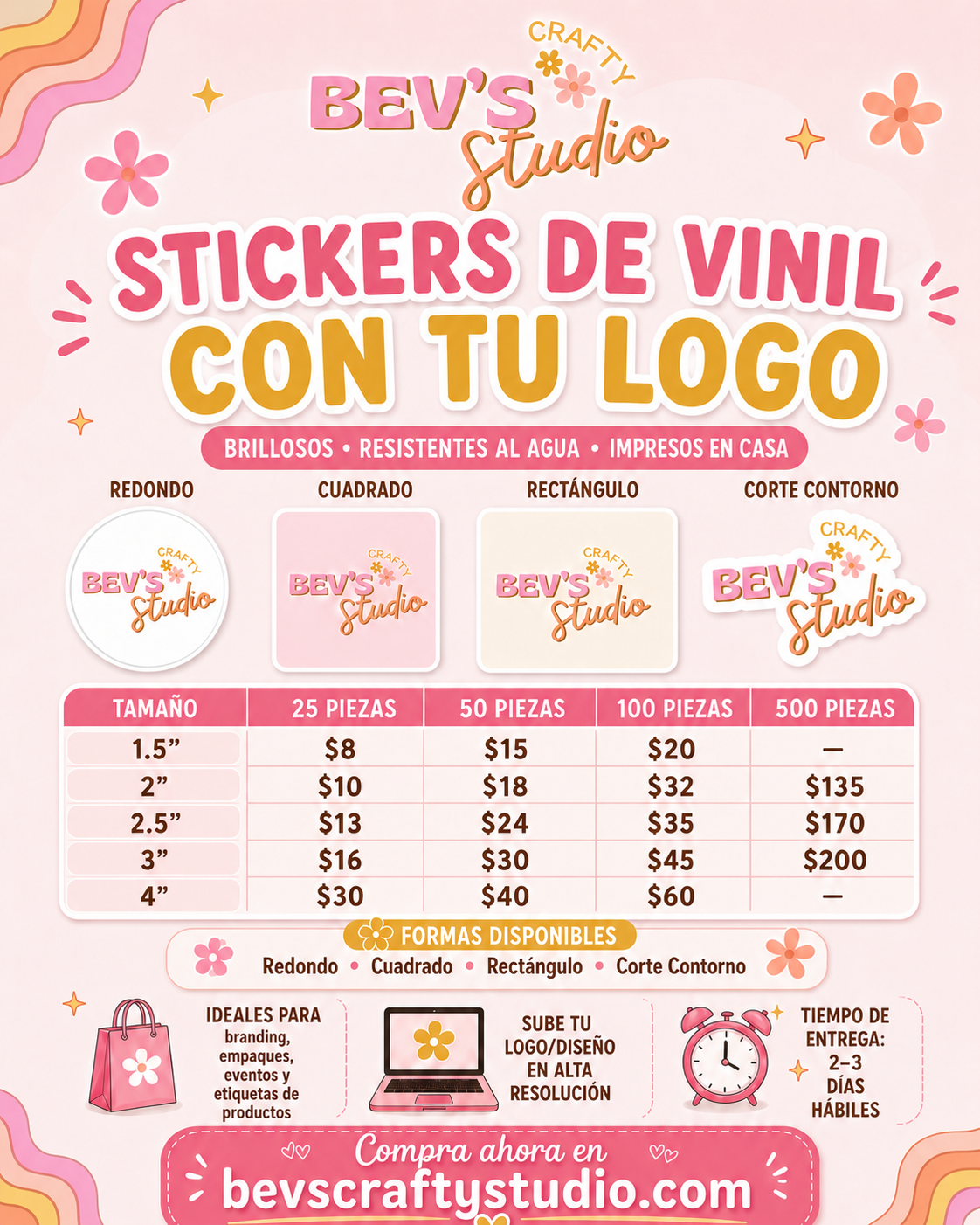 Custom Vinyl Logo Stickers