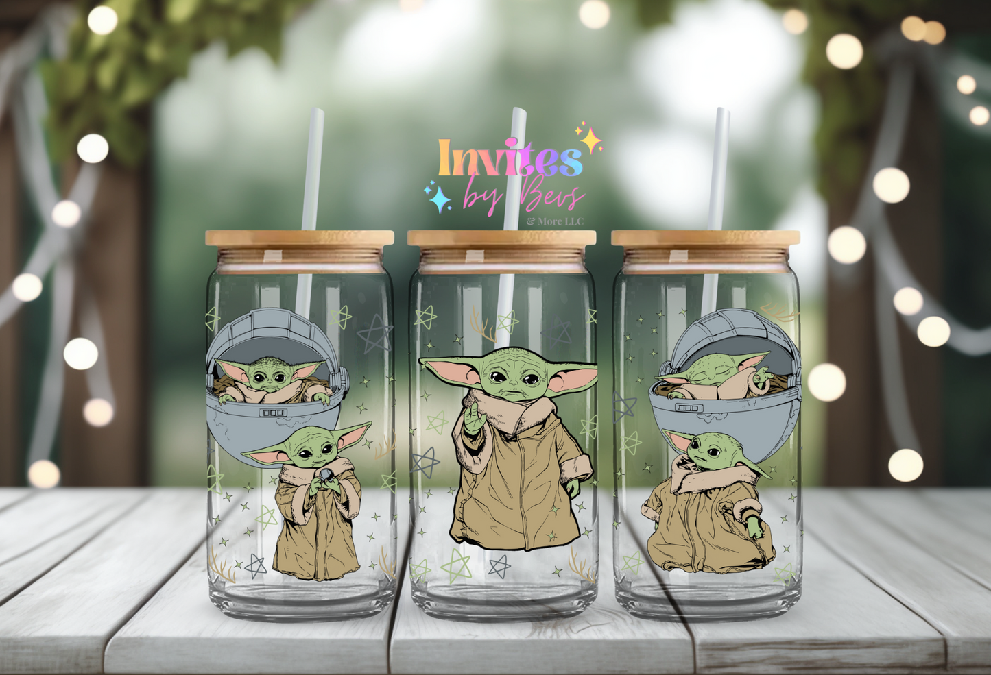 YODA UV DTF CUP WRAP