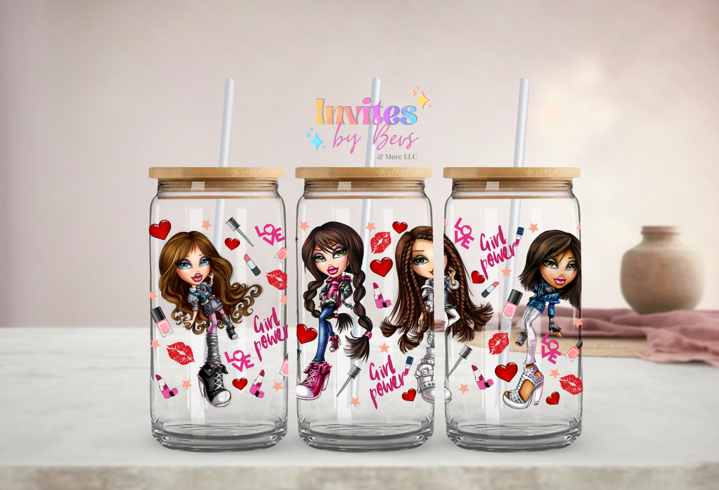 DOLLS UV DTF CUP WRAP