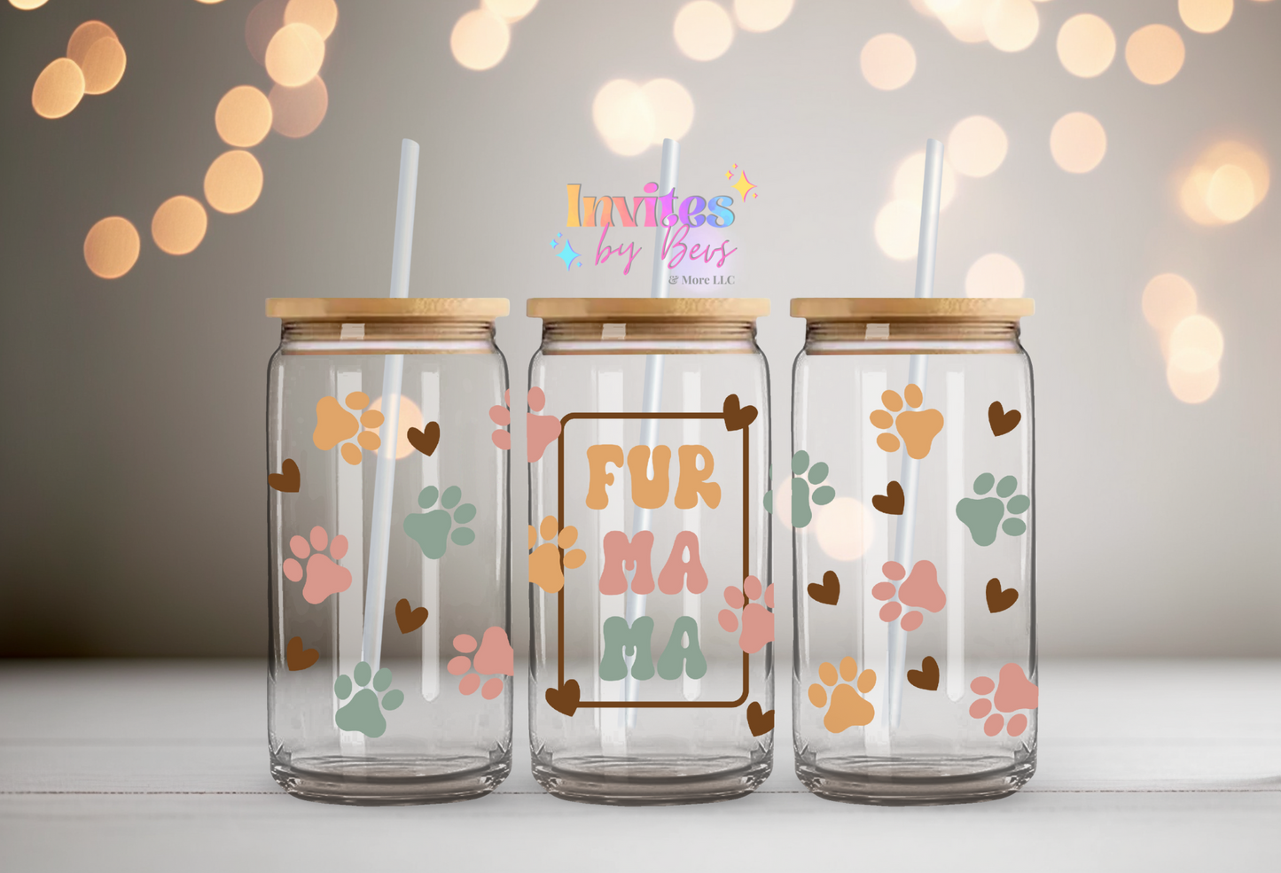 FUR MAMA UV DTF CUP WRAP