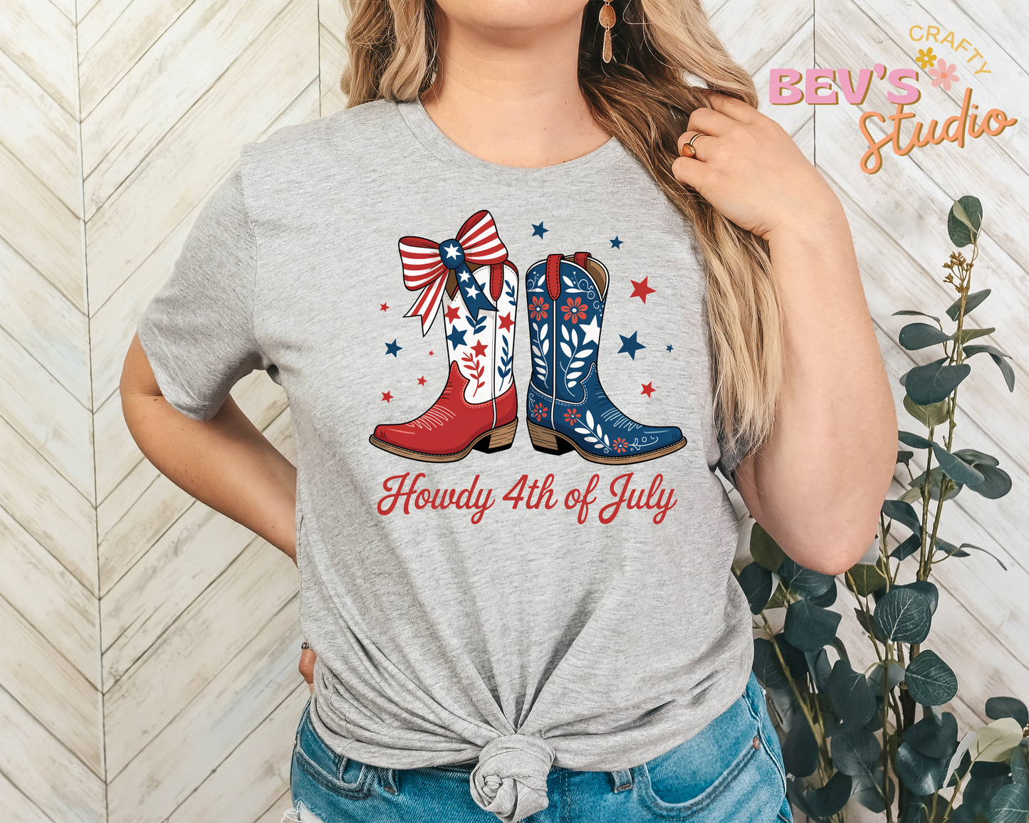 Howdy 4th Of July DTF Transfer