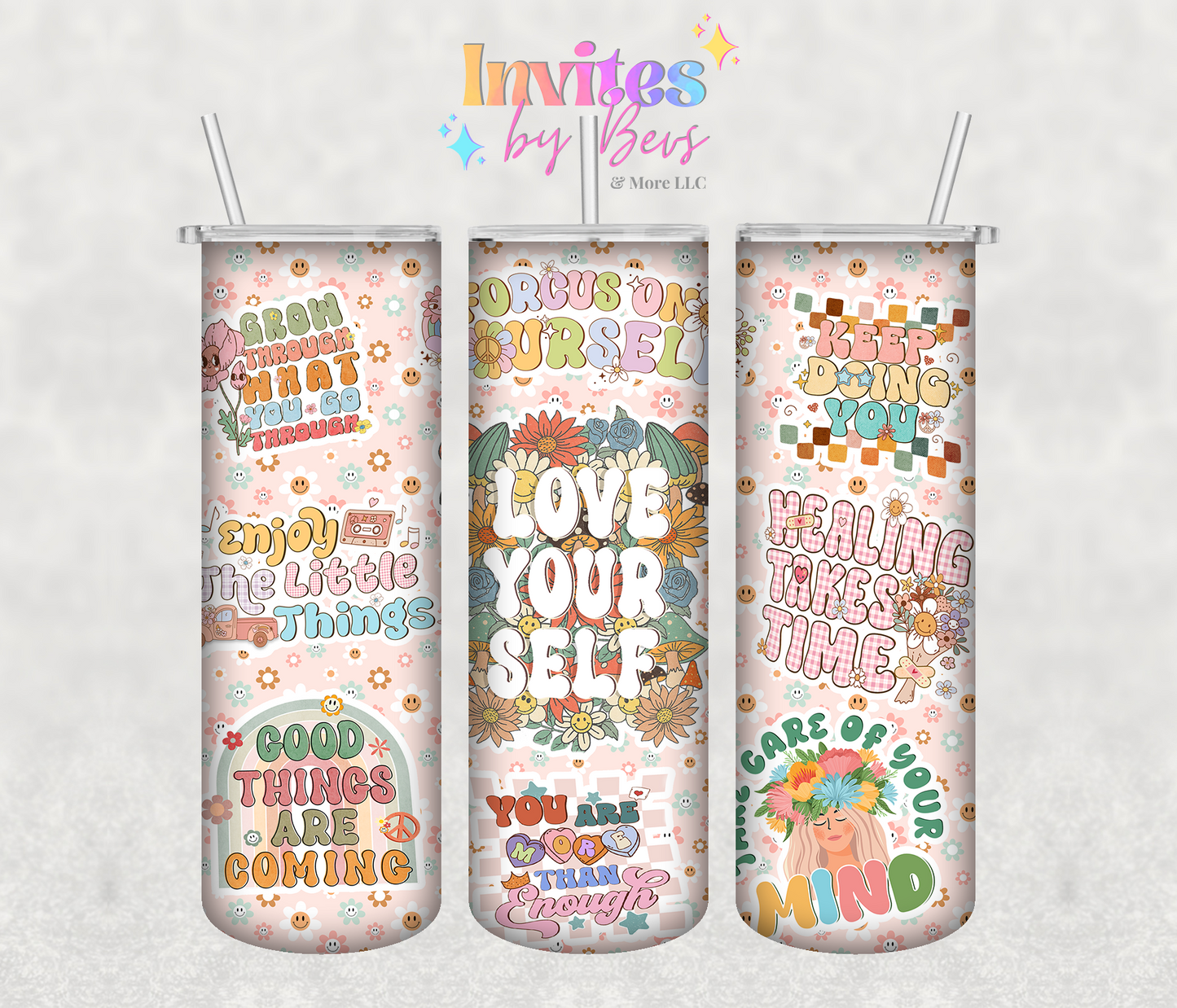 Love yourself 20oz Tumbler
