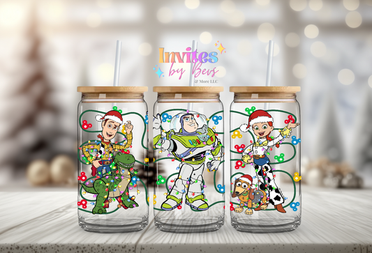 CHRISTMAS STORY TOYS UV DTF CUP WRAP
