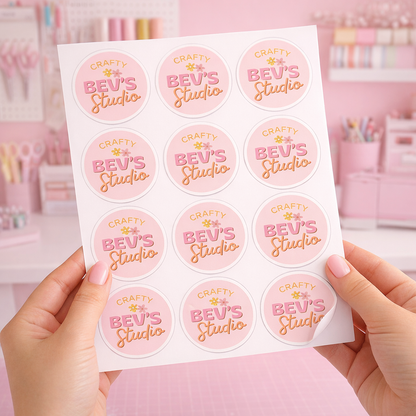 Custom Vinyl Logo Stickers