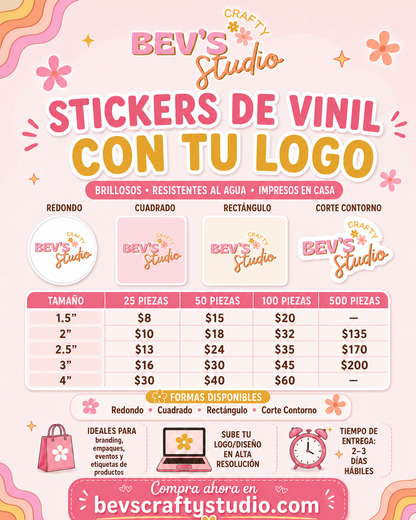 Custom Vinyl Logo Stickers