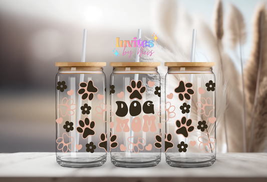DOG MOM UV DTF CUP WRAP