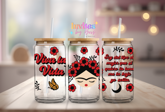 VIVA LA VIDA UV DTF CUP WRAP