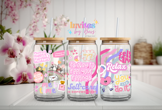 SELF CARE UV DTF CUP WRAP