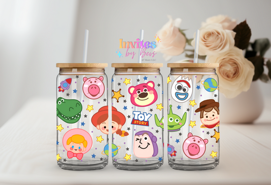 STORY CARTOON UV DTF CUP WRAP
