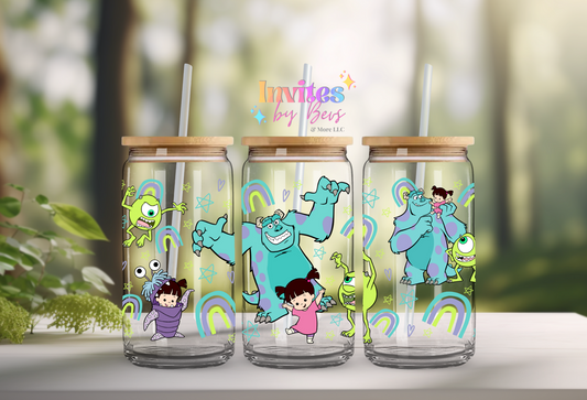 MONSTERS UV DTF CUP WRAP