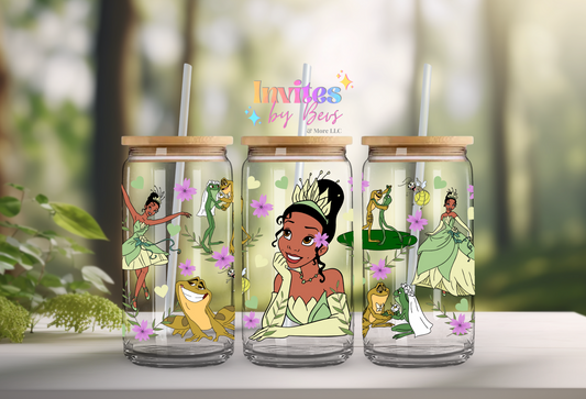 TIANA & FROG UV DTF CUP WRAP