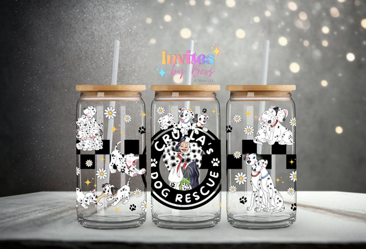 DALMATIONS UV DTF CUP WRAP