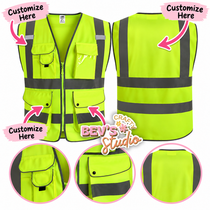 Custom Hi-Vis Safety Vest