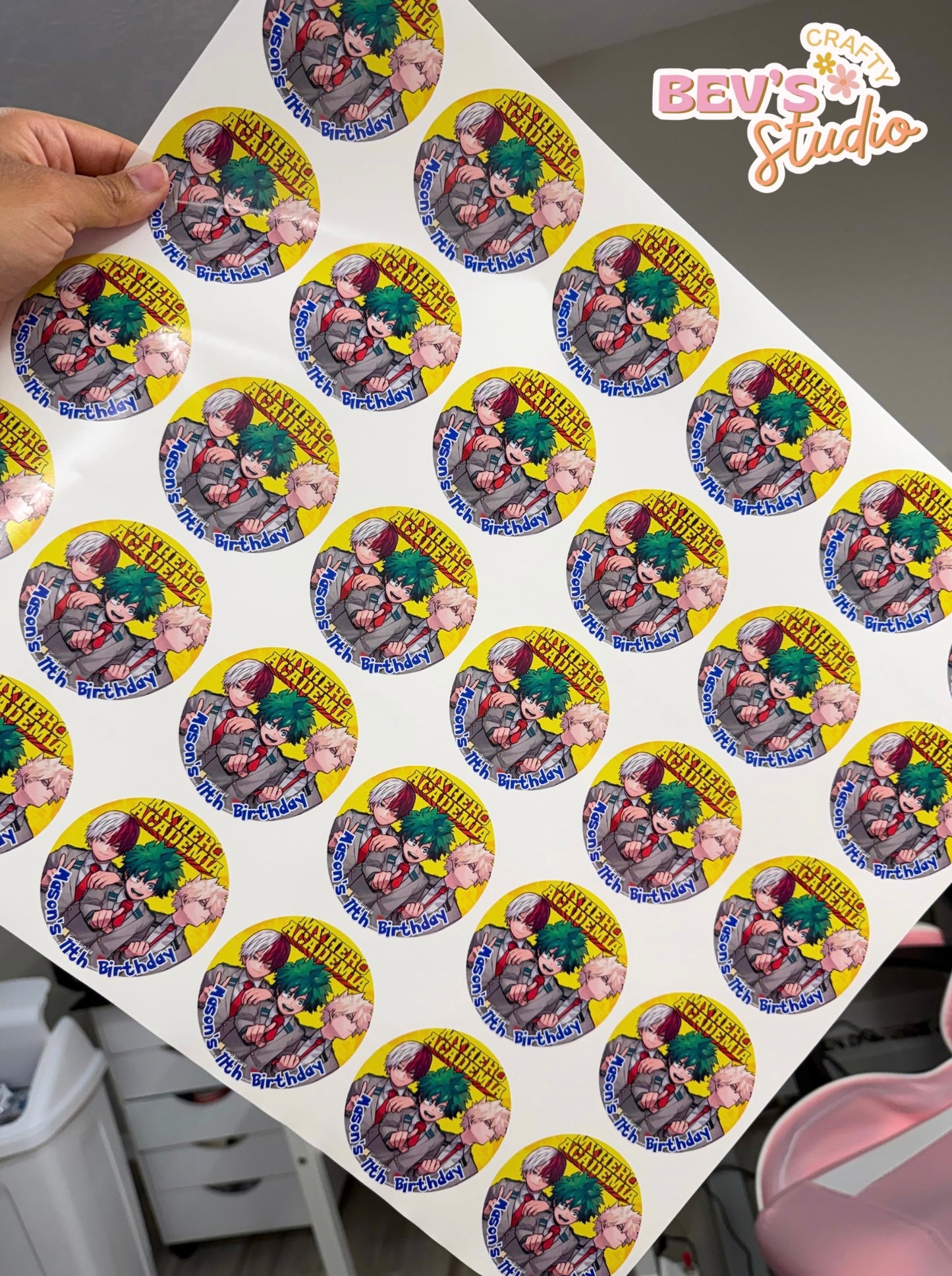 Custom Vinyl Logo Stickers