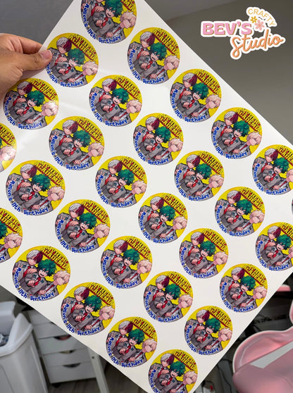 Custom Vinyl Logo Stickers