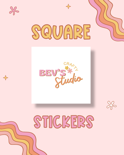 Custom Vinyl Logo Stickers