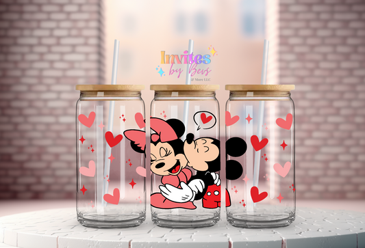 MOUSES KISSING UV DTF CUP WRAP