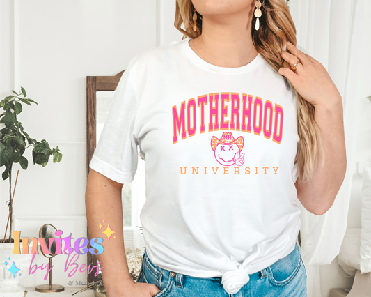 Motherhood University DTF Transfer