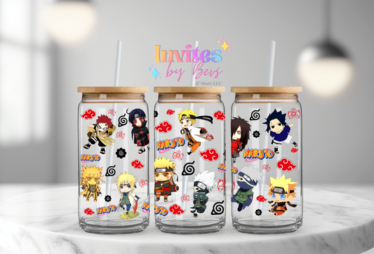 NARUTO UV DTF CUP WRAP