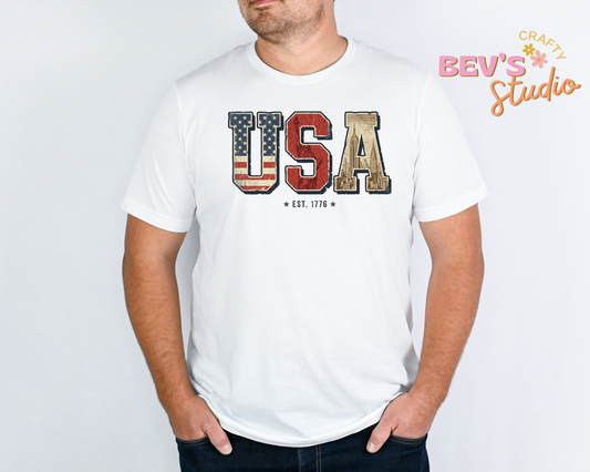 USA Est. 1776 DTF Transfer