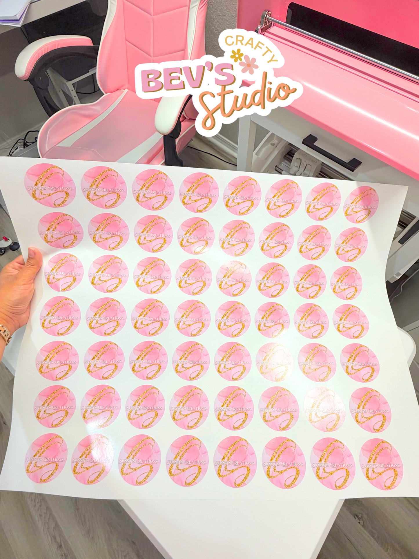 Custom Vinyl Logo Stickers