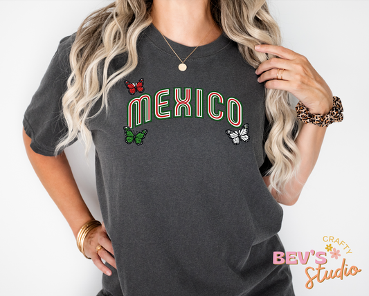 MEXICO BUTTERFLIES DTF Transfer