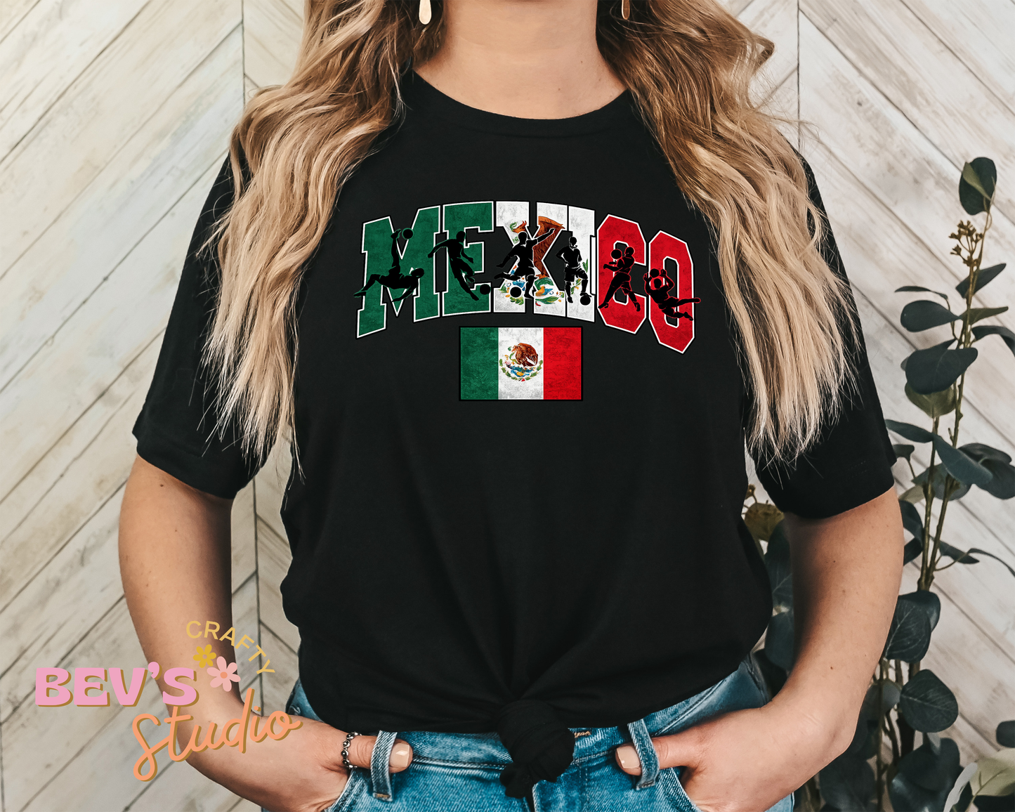 MEXICO DISTRESSED SOCCER DTF Transfer