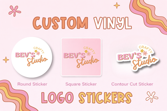 Custom Vinyl Logo Stickers