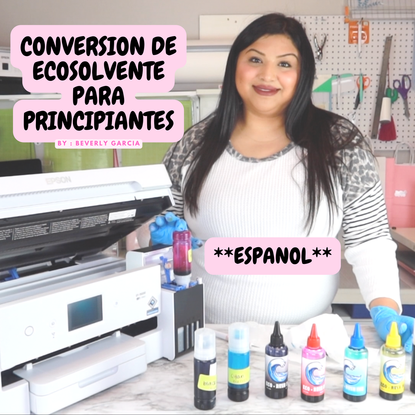 CONVERSION DE ECO SOLVENTE PARA PRINCIPIANTES